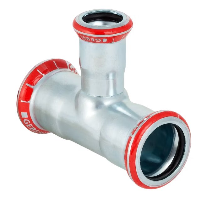 T-supistusyhde Geberit Mapress Puristus Zn 35x28x35 - KarelianStore