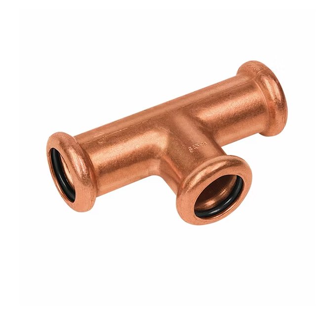 T-supistusyhde Sanha Puristus Cu 108x54x108 - KarelianStore