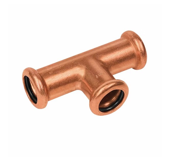 T-supistusyhde Sanha Puristus Cu 28x22x28 - KarelianStore