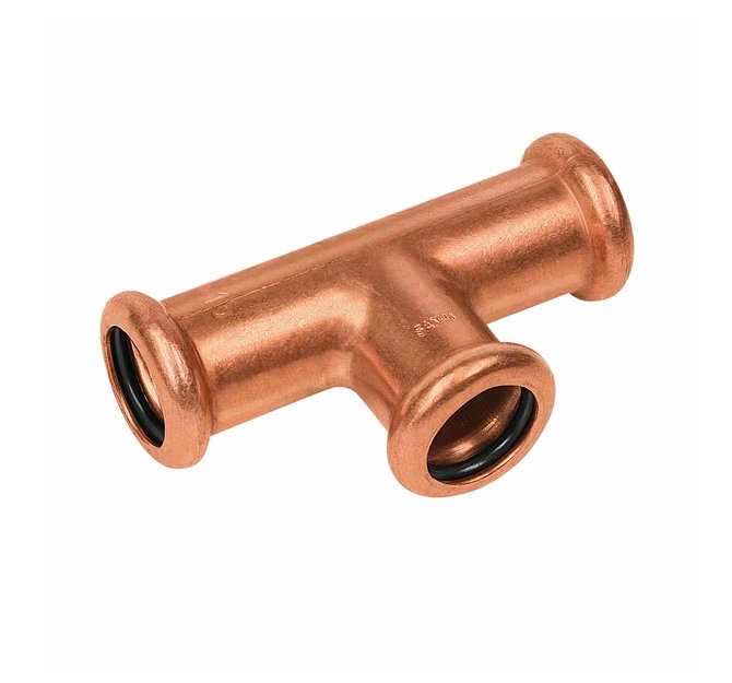 T-supistusyhde Sanha Puristus Cu 35x15x35 - KarelianStore