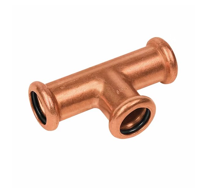 T-supistusyhde Sanha Puristus Cu 54x35x54 - KarelianStore