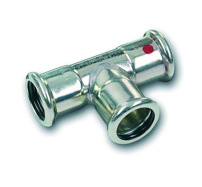 T-supistusyhde Sanha Puristus Zn 18x15x18 - KarelianStore