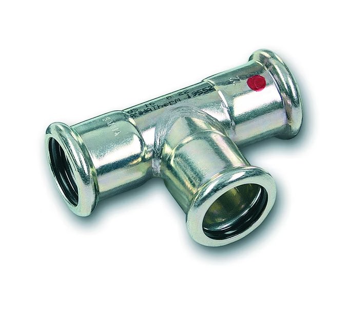 T-supistusyhde Sanha Puristus Zn 35x22x35 - KarelianStore