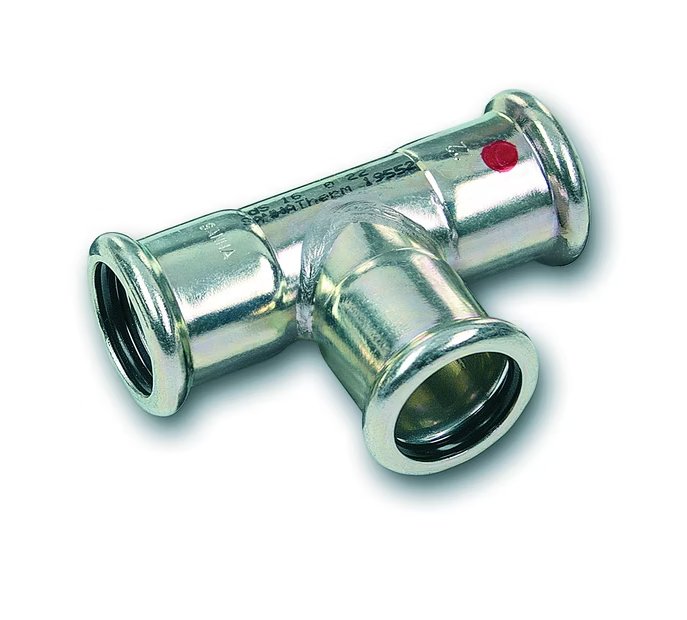 T-supistusyhde Sanha Puristus Zn 42x22x42 - KarelianStore