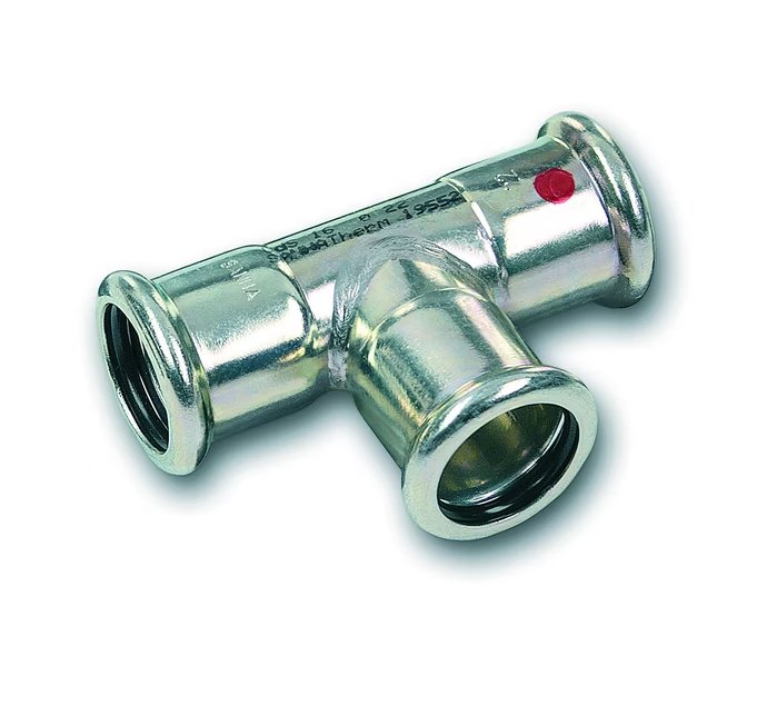 T-supistusyhde Sanha Puristus Zn 54x42x54 - KarelianStore