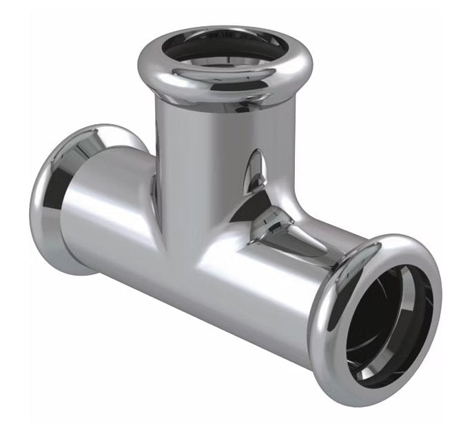 T-yhde Geberit Mapress Puristus Cu Kromi 12 - KarelianStore