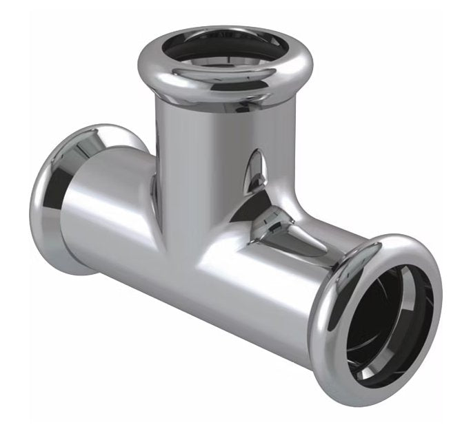 T-yhde Geberit Mapress Puristus Cu Kromi 18 - KarelianStore