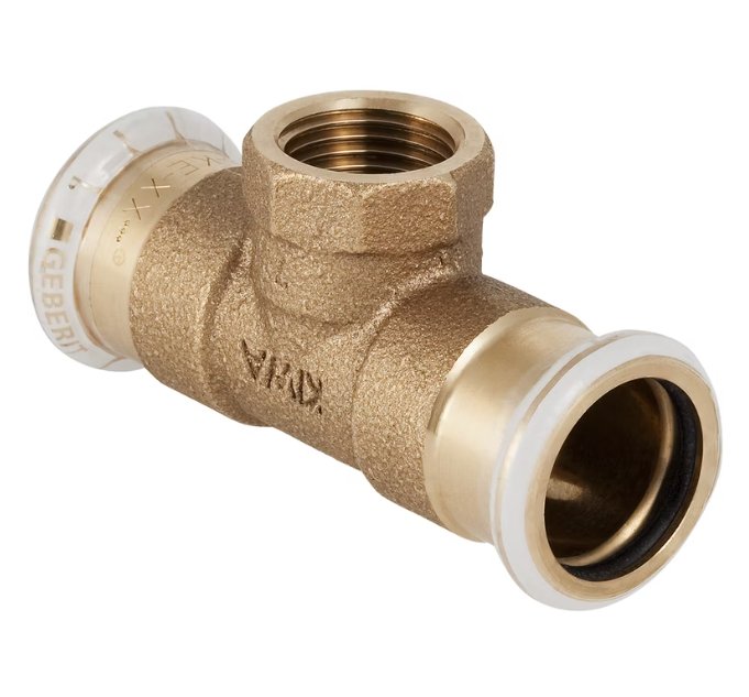 T-yhde Geberit Mapress Puristus SK Cu 28x1/2x28 - KarelianStore