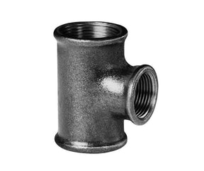 T-Yhde Onnline Musta 1/2x3/8x1/2 - KarelianStore