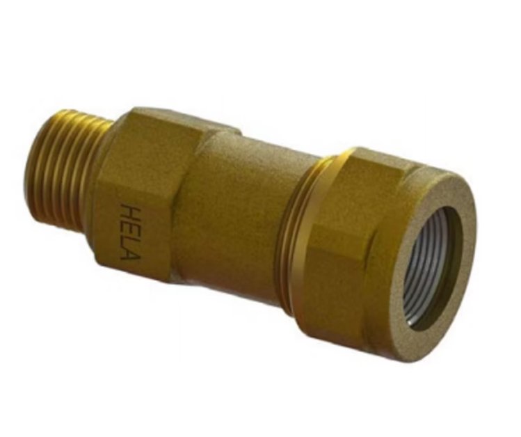 Teräsputken Liitin Hela 1xDN25 UK Puserrus - KarelianStore