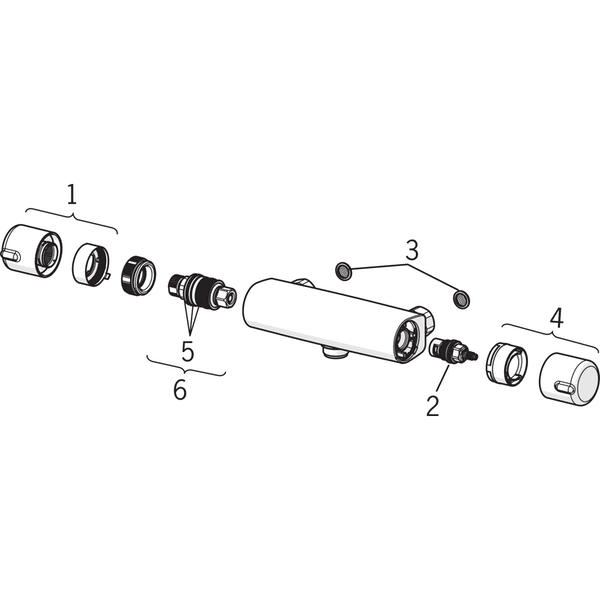 Termostaattihana Oras 7471 Nova 3/4 - KarelianStore