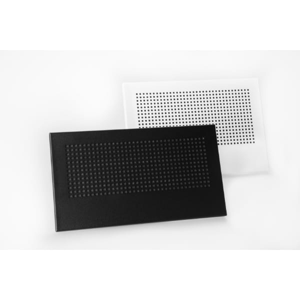 Tuloilmaventtiili Climecon FINO 125 9005 Musta - KarelianStore