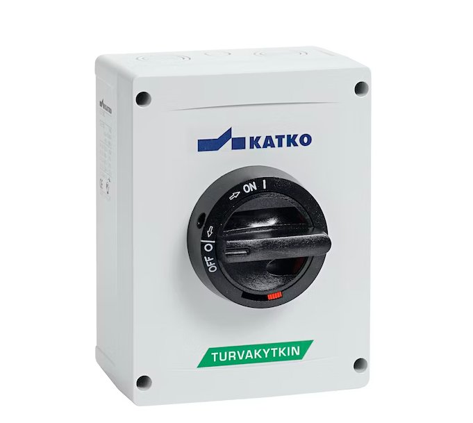 Turvakytkin Katko Väännin Kum 616 6x20A 400V 7.5kW - KarelianStore