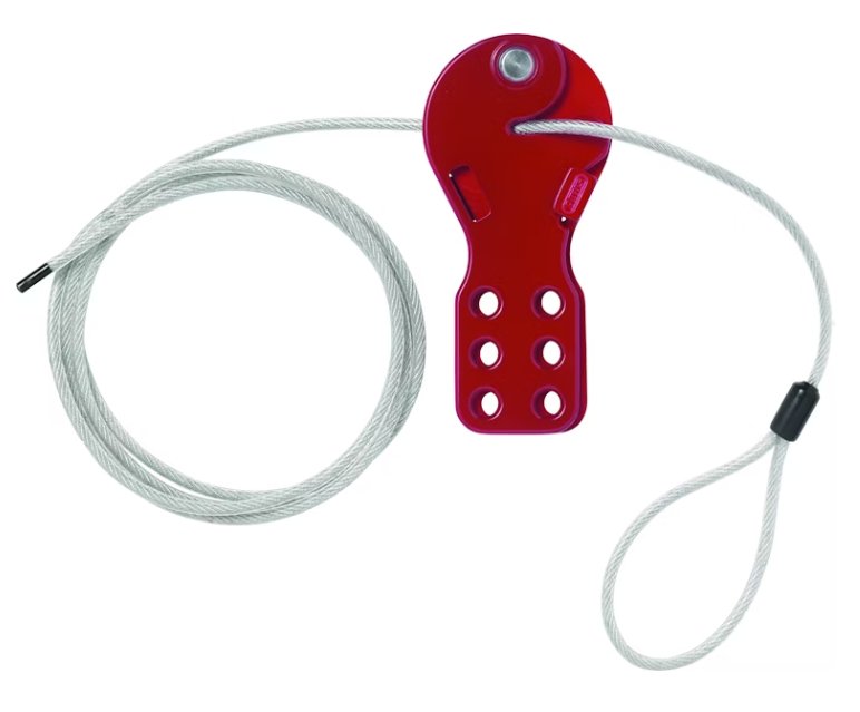 Turvalukitsin Abus 6 Lukolle Vaijeri 4.1/2000mm - KarelianStore