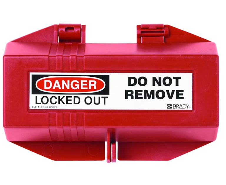 Turvalukitsin Abus Voimavirtatulpille P550 - KarelianStore