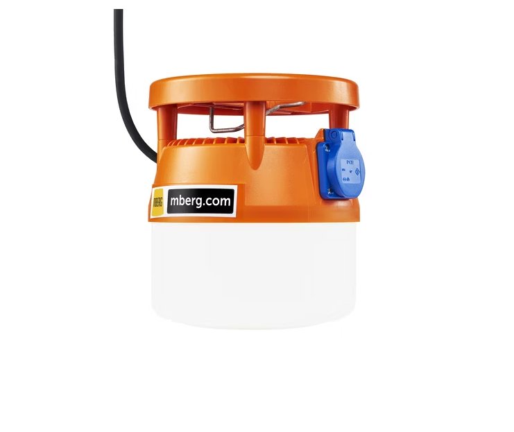 Työmaavalaisin Mberg 2.0 230V Oranssi - KarelianStore
