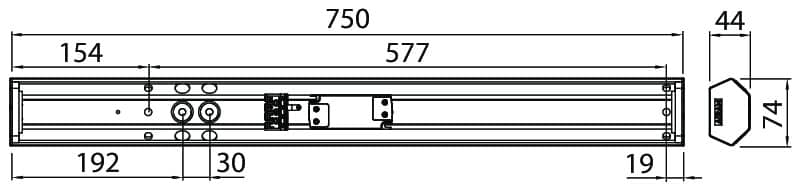 Työpistevalaisin Airam Handy 11W 750 mm - KarelianStore