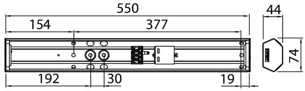 Työpistevalaisin Airam Handy 8W 550 mm - KarelianStore
