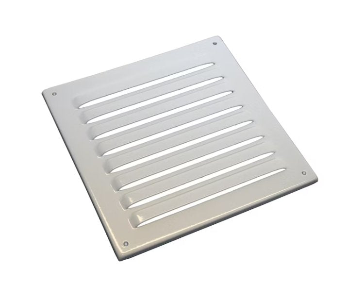 Ulkosäleikkö Fläktgroup SVN 150x150 Valkoinen - KarelianStore