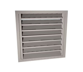 Ulkosäleikkö Halton USS 800x800 Harmaa - KarelianStore