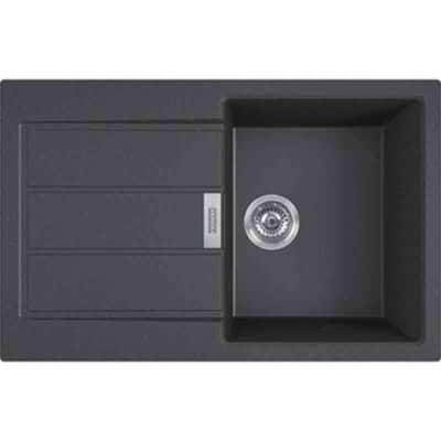 Upotettava allas Franke Sirius S2D 611-78 CARBON BLACK - KarelianStore