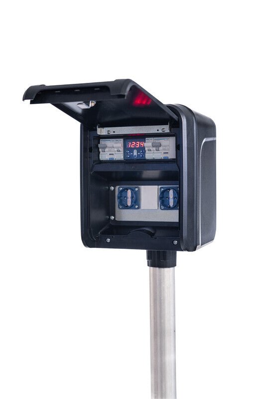 UTUFoX latausasema F10-SDT-2Y digitaalisella kellokytkimellä - KarelianStore