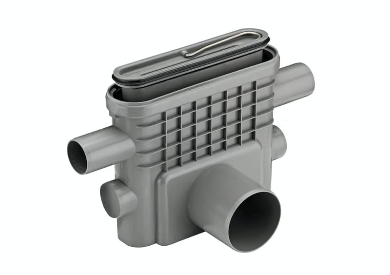 Vaakakaivo Linja Unidrain 1423 75mm 2x40mm Sivuliitäntä - KarelianStore