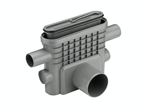 Vaakakaivo Linja Unidrain 1423 75mm 2x40mm Sivuliitäntä - KarelianStore