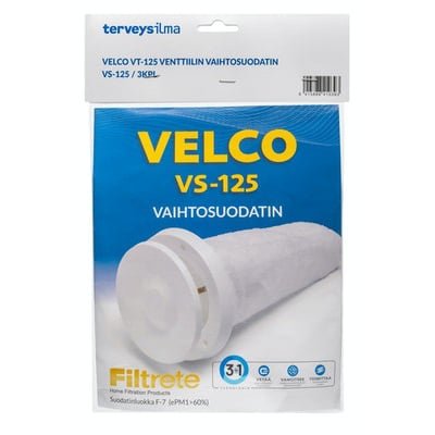 Vaihtosuodatin Velco VS 125, VSR-125, VLR-125 3KPL - KarelianStore