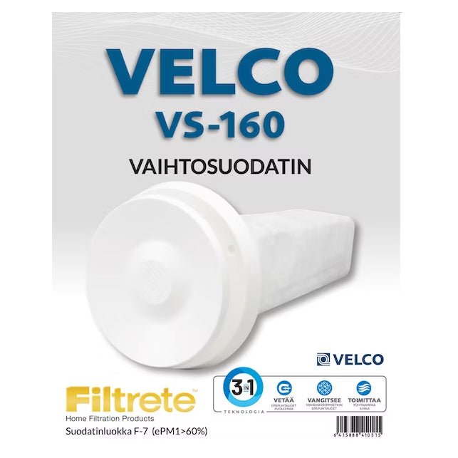 Vaihtosuodatin Velco VS-160, VSR-160, VLR-160 3kpl - KarelianStore