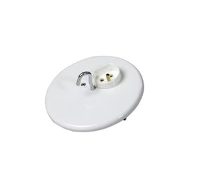 Valaisinpistorasia ABB AKK13J Maadoitettu Uppo - KarelianStore