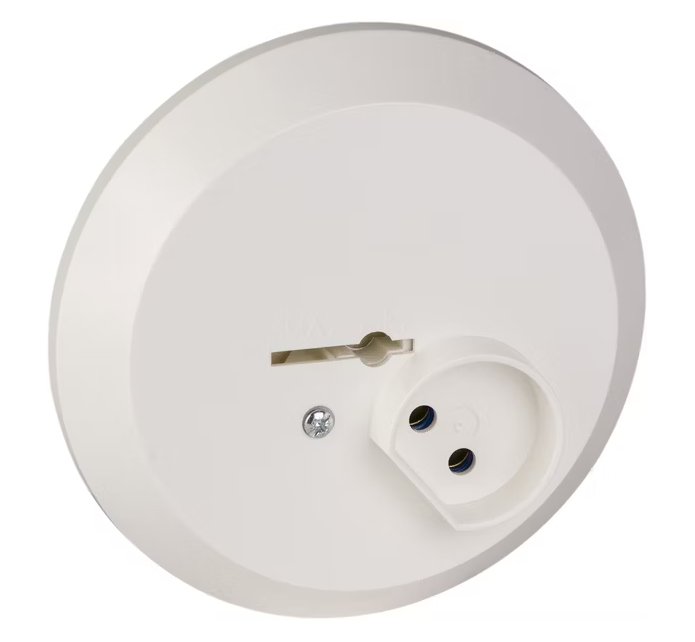 Valaisinpistorasia Schneider Electric 2-napainen Koukulla Pinta Uppo - KarelianStore