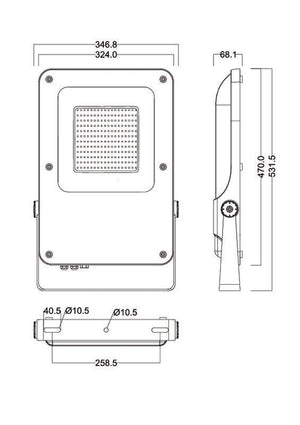 Valonheitin Onnline Onnflood 2 IP65 22000lm 200W - KarelianStore