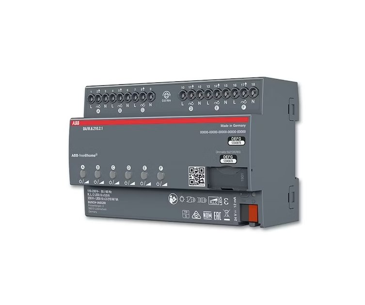 Valonsäädin ABB FAH 6x210W RLC T DIN - KarelianStore