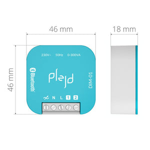 Valonsäädin Plejd 300UNI 200VA LED DIM-01 Bluetooth - KarelianStore