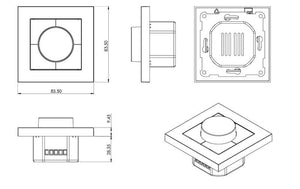 Valonsäädin SG TW Leddim Smart NY - KarelianStore
