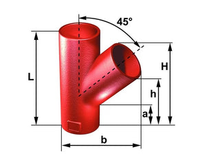 Valurautahaarayhde Saint-Gobain SMU 150x100x45 - KarelianStore