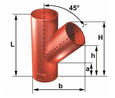 Valurautahaarayhde Saint-Gobain SMU 200x100x45 - KarelianStore