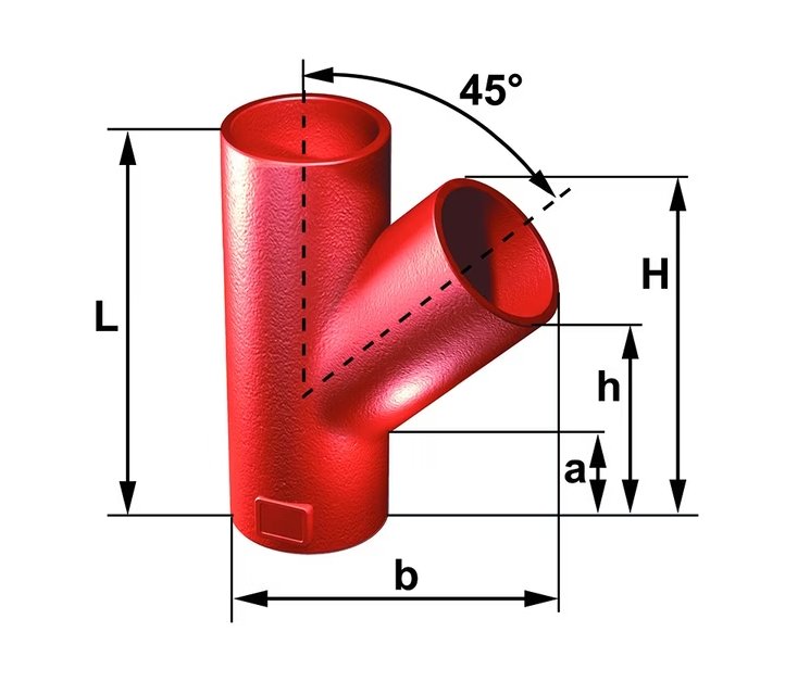 Valurautahaarayhde Saint-Gobain SMU 200x150x45 - KarelianStore