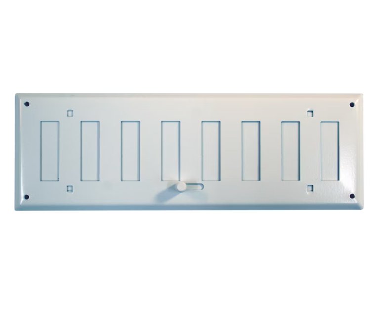 Vapaavirtaussäleikkö Fläktgroup HSO 400x100 Valkoinen - KarelianStore