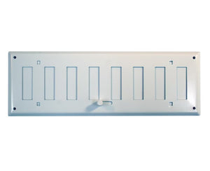 Vapaavirtaussäleikkö Fläktgroup HSO 400x100 Valkoinen - KarelianStore