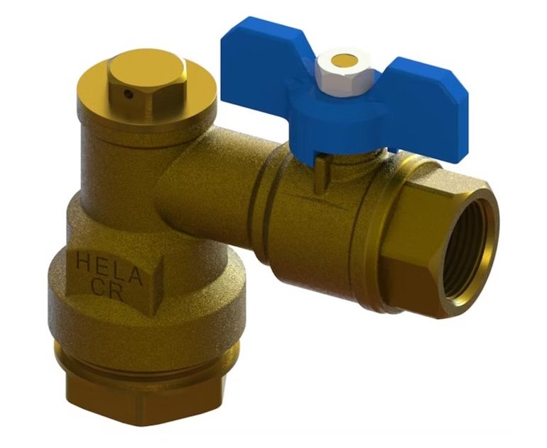 Vesimittariventtiili Hela 313 3/4x25 Kierre EM - KarelianStore