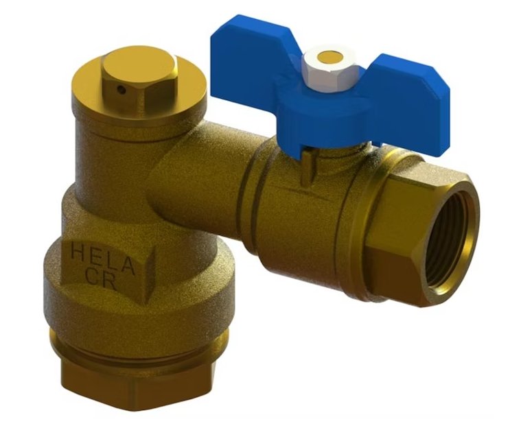 Vesimittariventtiili Hela 313 3/4x32 Kierre EM - KarelianStore