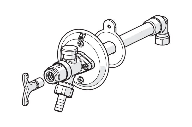 Vesipostiventtiili Oras 431415 DN15x15mm L=250-450mm - KarelianStore