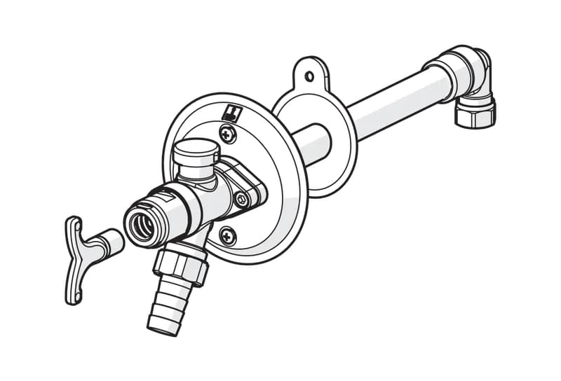 Vesipostiventtiili Oras 431420 DN20x3/4SK L=250-450mm - KarelianStore