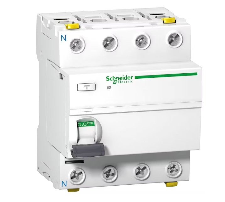 Vikavirtasuojakytkin Schneider Electric IID 4x25A 30mA A - KarelianStore