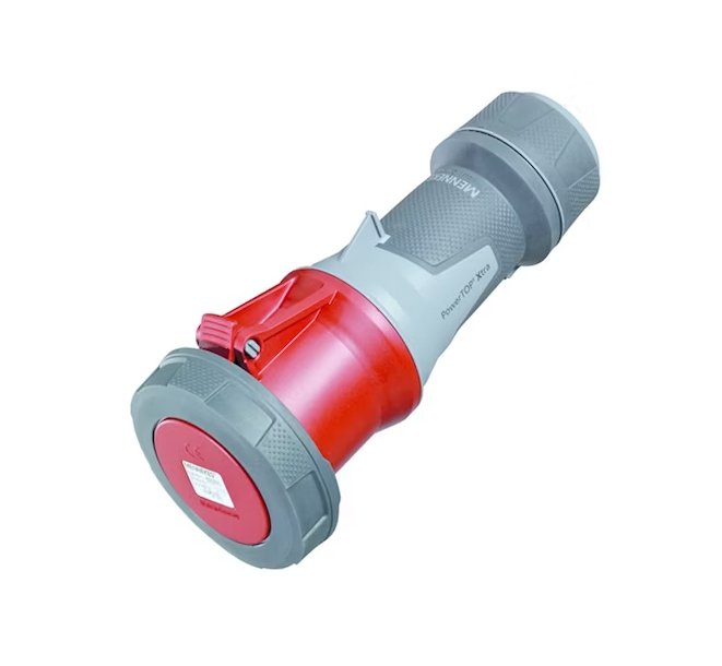 Voimajatkopistorasia Mennekes 14212 63A 6H400V 5-napainen IP67 - KarelianStore