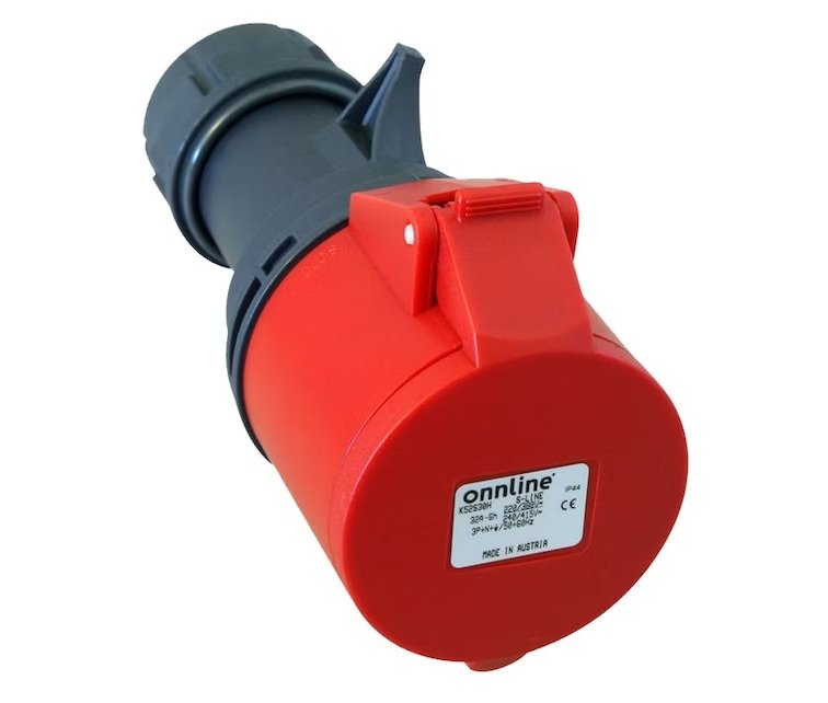 Voimajatkopistorasia Onnline ONNJPR 32A 5-napainen 6H400V IP44 - KarelianStore