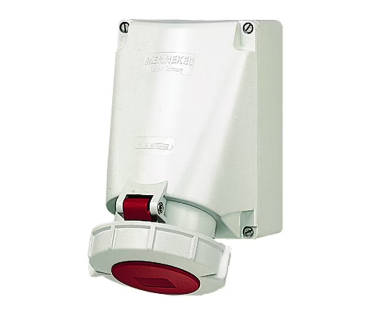 Voimapistorasia Mennekes 136A 63A 5P6H400V IP67 Pinta - KarelianStore