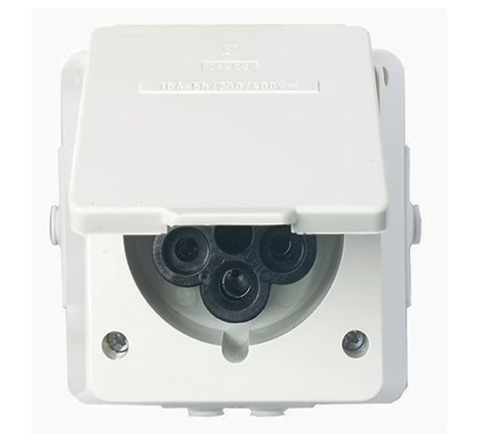 Voimapistorasia Schneider Electric 16A 6H 3P N IP44 Pinta - KarelianStore